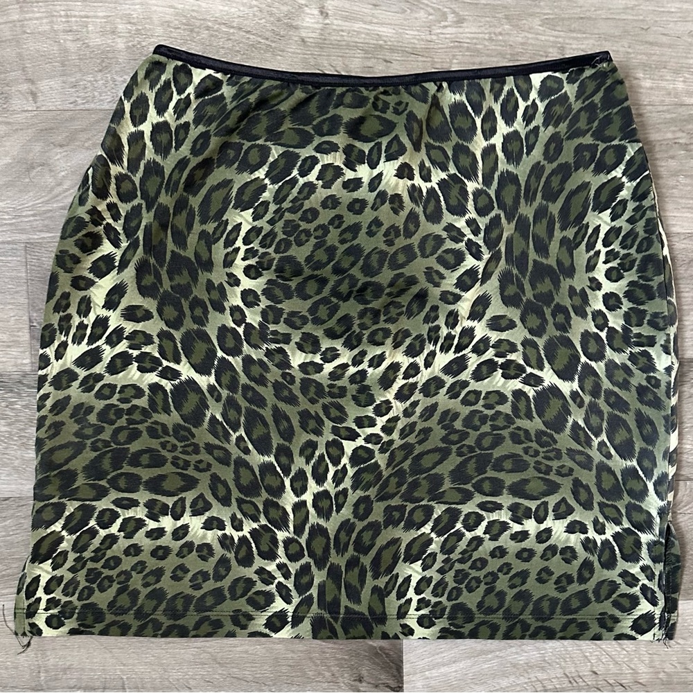 Funky Leopard Mini Skirt